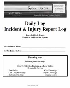 Accident Log Book Template Template 3 Incident Accident - 