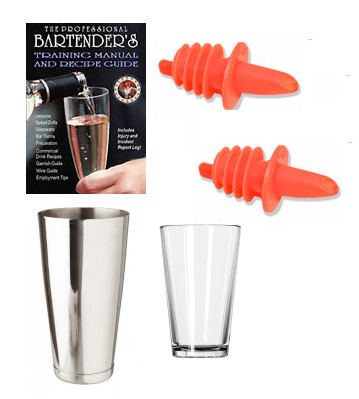 Rserving Master Bartender Mixing Kit