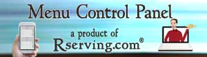 Menu Control Panel - Online Ordering Software